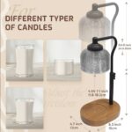 Candle Warmer Lamp - Wood Base - Image 3