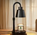 Candle Warmer Lamp - Black Metal
