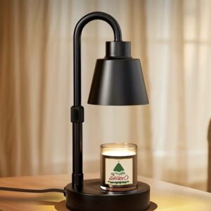Candle Warmer Lamp - Black Metal